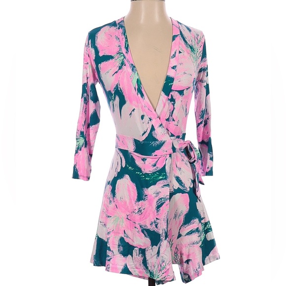 Lilly Pulitzer Pants - Lilly Pulitzer: Wrap Romper - S
